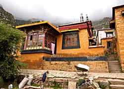 The front of the main temple.