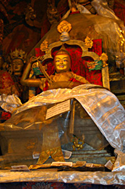 paN chen bsod nams grags pa as a Student in the blo gsal gling Assembly Hall